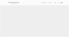 Desktop Screenshot of guillaumedasilva.com